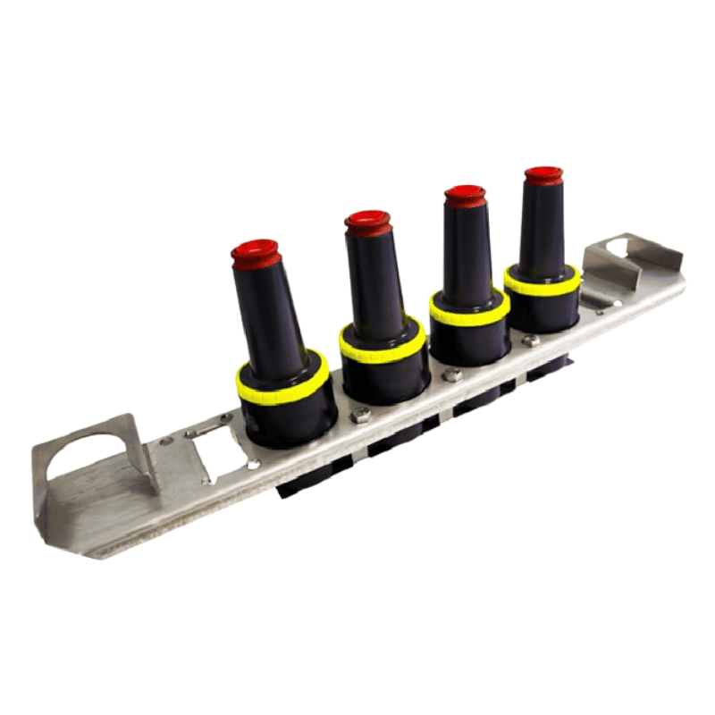 Barraje 4 vías 600 amp 15 KV