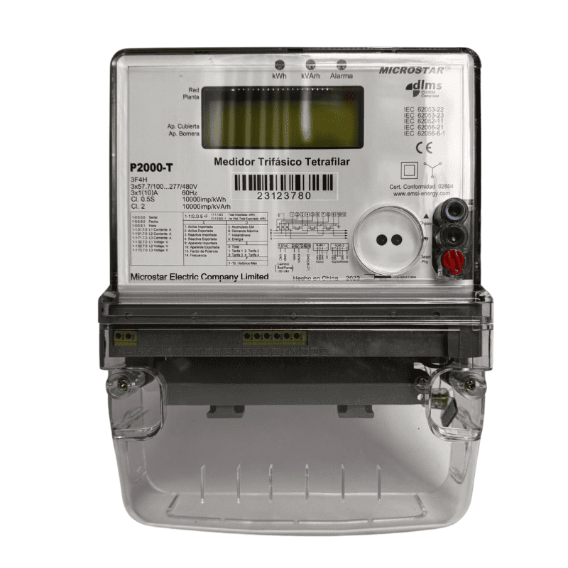 Medidor de energía P2000-T Microstar